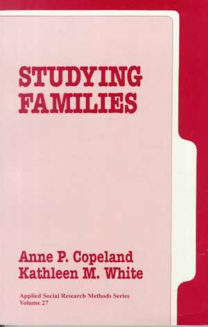 Studying Families de Anne P. Copeland