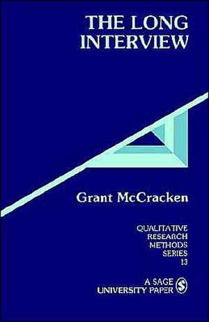 The Long Interview de Grant McCracken