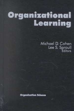 Organizational Learning de Michael D. Cohen