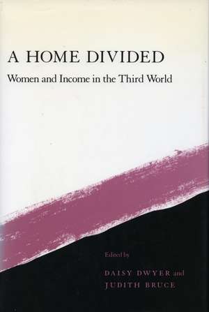 A Home Divided: Women and Income in the Third World de Daisy Dwyer