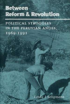 Between Reform and Revolution: Political Struggles in the Peruvian Andes, 1969-1991 de Linda Seligmann