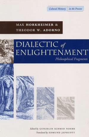 Dialectic of Enlightenment de Max Horkheimer