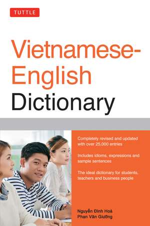 Tuttle Vietnamese-English Dictionary: Completely Revised and Updated Second Edition de Nguyen Dinh Hoa