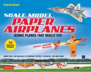 Scale Model Paper Airplanes Kit: Iconic Planes That Really Fly! Slingshot Launcher Included! - Just Pop-out and Assemble (14 Famous Pop-out Airplanes) de Andrew Dewar