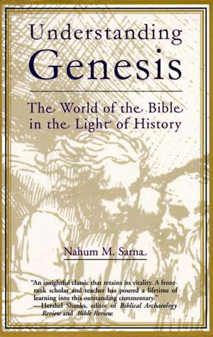 Understanding Genesis de Nahum M. Sarna