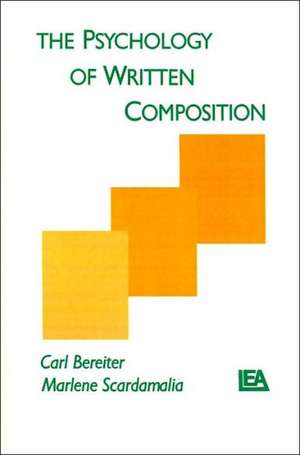 The Psychology of Written Composition de Carl Bereiter