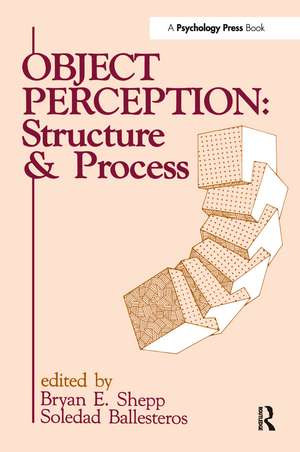 Object Perception: Structure and Process de Bryan E. Shepp