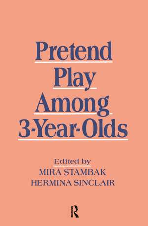 Pretend Play Among 3-year-olds de Hermina Sinclair