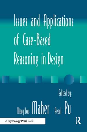 Issues and Applications of Case-Based Reasoning to Design de Mary Lou Maher