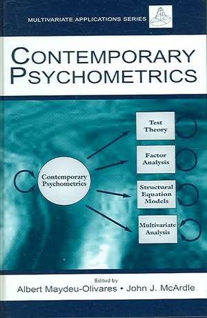 Contemporary Psychometrics de Albert Maydeu-Olivares