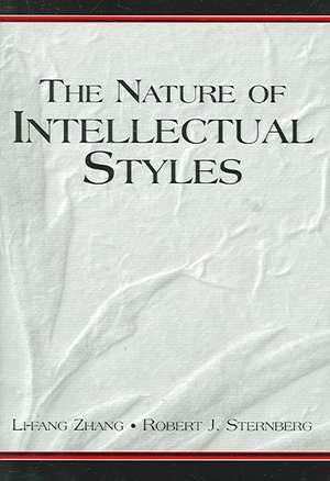 The Nature of Intellectual Styles de Li-fang Zhang