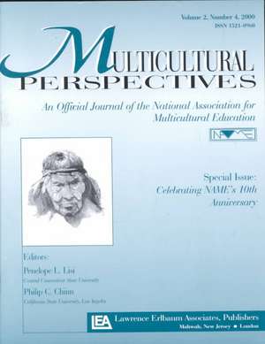 Special Issue: Celebrating Name's 10th Anniversary: A Special Issue of multicultural Perspectives de Penelope L. Lisi