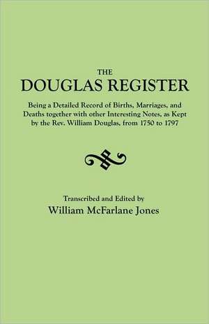 The Douglas Register de William M. Jones