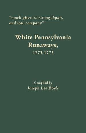 Much Given to Strong Liquor, and Low Company de Joseph Lee Boyle