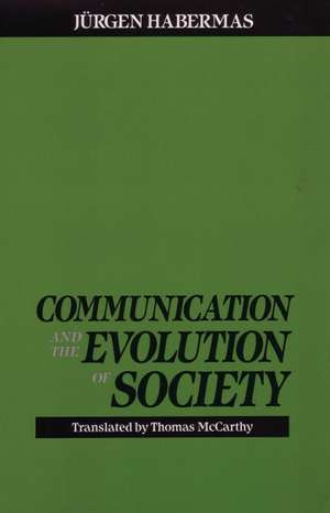 Communication & Evolution de Jurgen Habermas