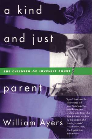 A Kind and Just Parent: The Children of Juvenile Court de William Ayers