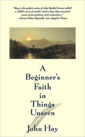 A Beginner's Faith in Things Unseen a Beginner's Faith in Things Unseen de John Hay