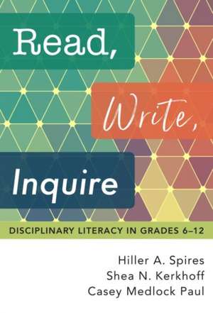 Read, Write, Inquire de Hiller A Spires