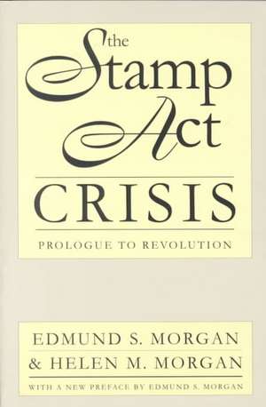 Stamp ACT Crisis de Edmund S. Morgan