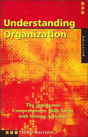 Understanding Organization: Advanced de Jamestown Publishers