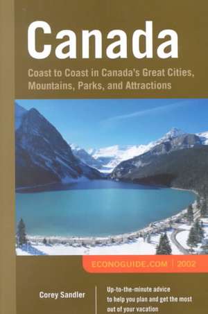 Econoguide 2002 Canada de Corey Sandler