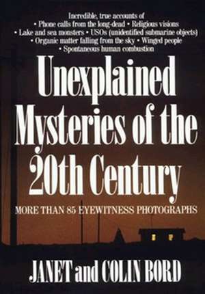 Unexplained Mysteries of the 20th Century de Janet Bord