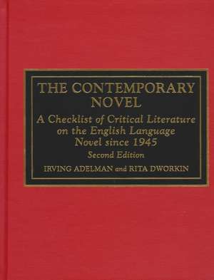 The Contemporary Novel de Irving Adelman