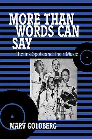 More Than Words Can Say de Marv Goldberg