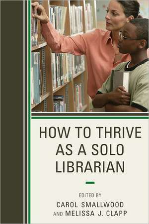 How to Thrive as a Solo Librarian