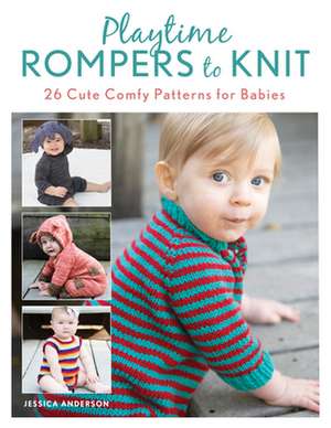 PLAYTIME ONESIES TO KNIT de Jessica Anderson