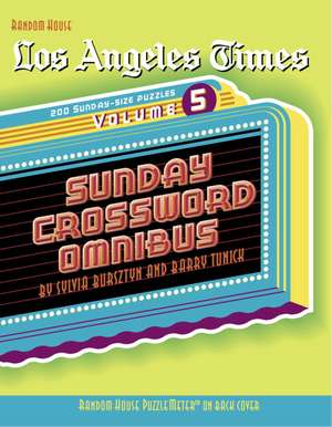 Los Angeles Times Sunday Crossword Omnibus de Sylvia Bursztyn