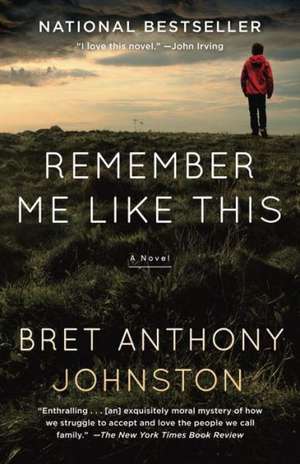 Remember Me Like This de Bret Anthony Johnston