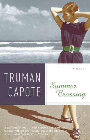 Summer Crossing de Truman Capote