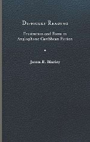 Difficult Reading de Jason R Marley