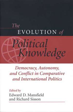 EVOLUTION POLITICAL COMPARATIVE IR: DEMOCRACY, CONFLICT, AND AUTOMONY IN COMPARATIVE & INTERNATIONAL POLITICS de EDWARD D. MANSFIELD