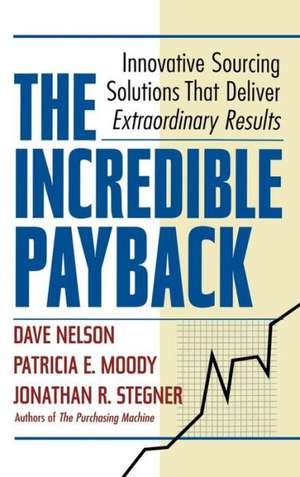 The Incredible Payback: Innovative Sourcing Solutions That Deliver Extraordinary Results de Dave NELSON