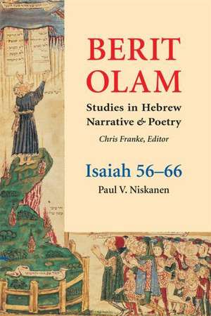 Berit Olam: Isaiah 56-66 de Osb Polan, Gregory J.