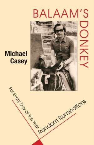 Balaam's Donkey de Michael Casey