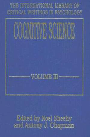 Cognitive Science (Vol. 3) de Noel Sheehy