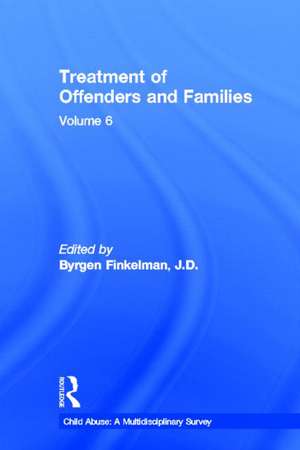 Treatment of Offenders and Families de Byrgen P. Finkelman