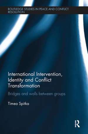 International Intervention, Identity and Conflict Transformation: Bridges and Walls Between Groups de Timea Spitka