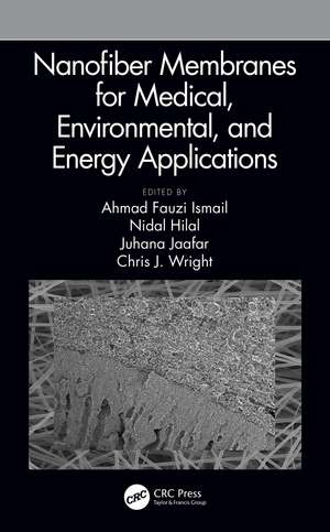 Nanofiber Membranes for Medical, Environmental, and Energy Applications de Ahmad Fauzi Ismail