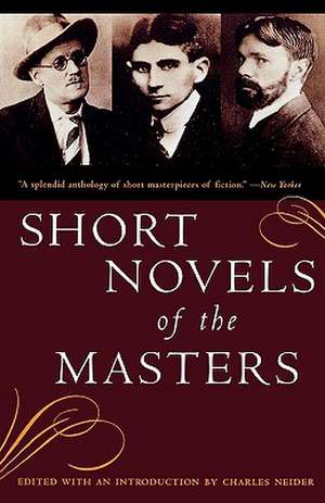 Short Novels of the Masters de Charles Neider