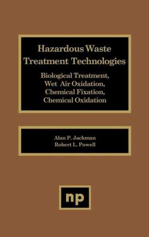 Haz Waste Treatment Technologies Biologicl de Bozzano G Luisa