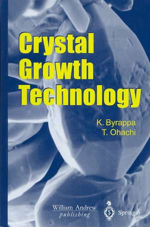 Crystal Growth Technology de Kullaiah Byrappa