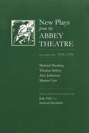 New Plays from the Abbey Theatre de Michael P. Harding