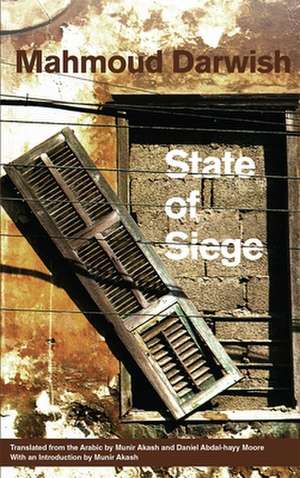 State of Siege de Mahmoud Darwish