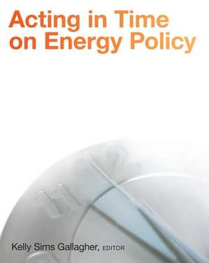 Acting in Time on Energy Policy de Kelly Sims Gallagher