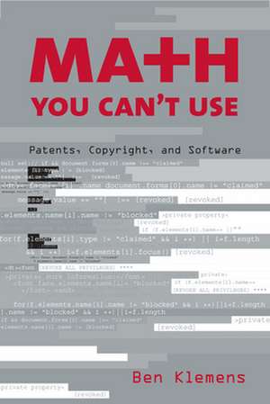 Math You Can't Use de Ben Klemens