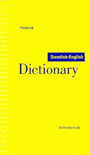 Prisma’s Swedish-English Dictionary de Prisma